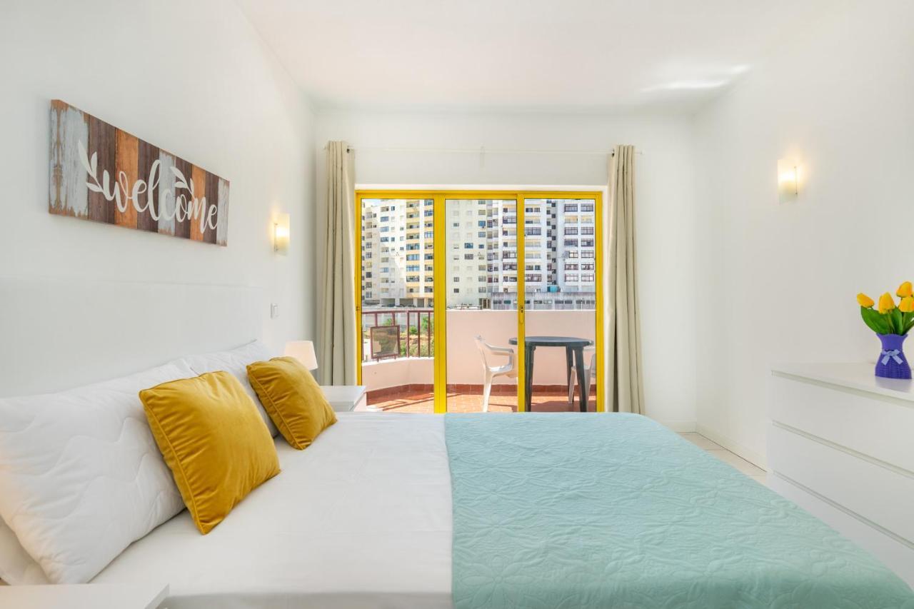 Praia Da Rocha, Clube Praia Da Rocha, Bloco I, Wifi Gratuito, Ar Condicionado, By Ig Portimão Zewnętrze zdjęcie