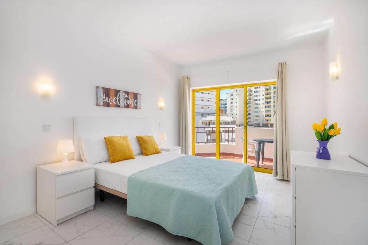 Praia Da Rocha, Clube Praia Da Rocha, Bloco I, Wifi Gratuito, Ar Condicionado, By Ig Portimão Zewnętrze zdjęcie