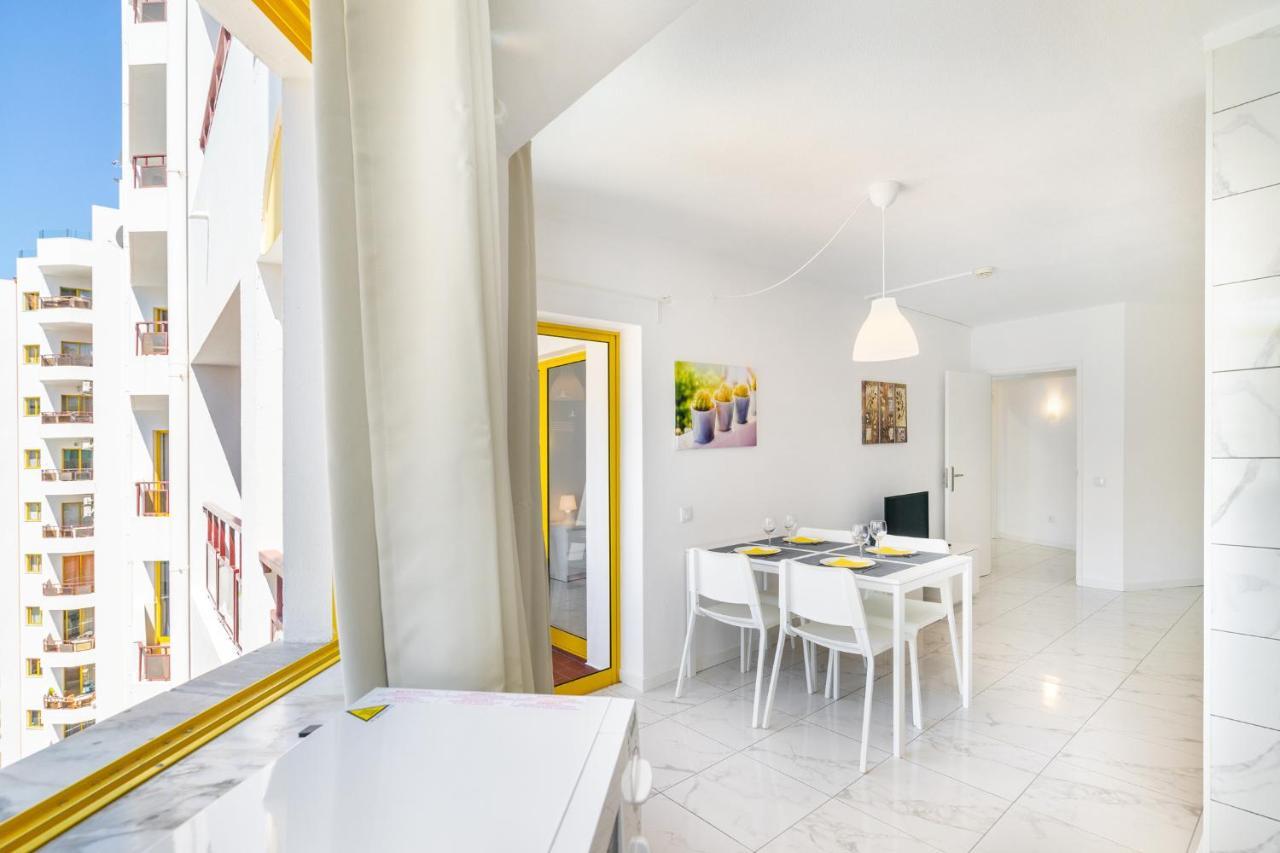 Praia Da Rocha, Clube Praia Da Rocha, Bloco I, Wifi Gratuito, Ar Condicionado, By Ig Portimão Zewnętrze zdjęcie